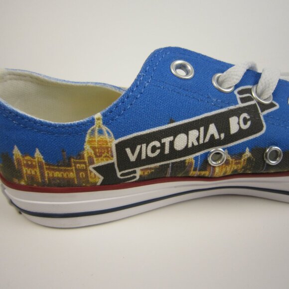Converse " Victoria BC " All Star Shoes Womens SZ 9 , Mens SZ 7 - Picture 6 of 16